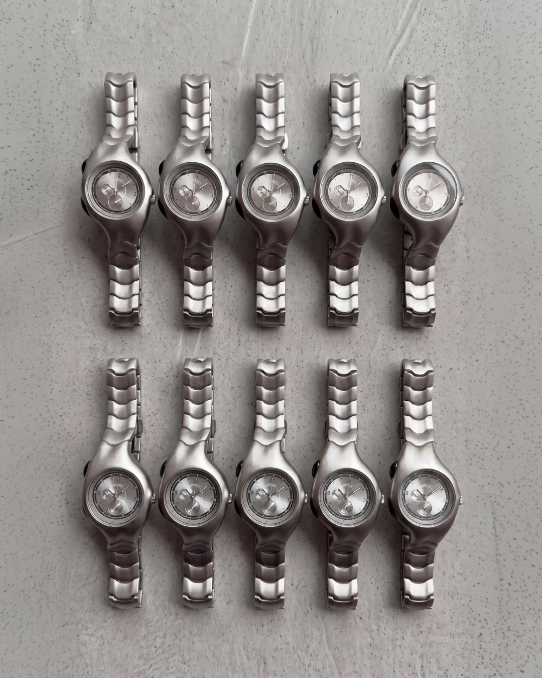 Mercury Chronograph Silver