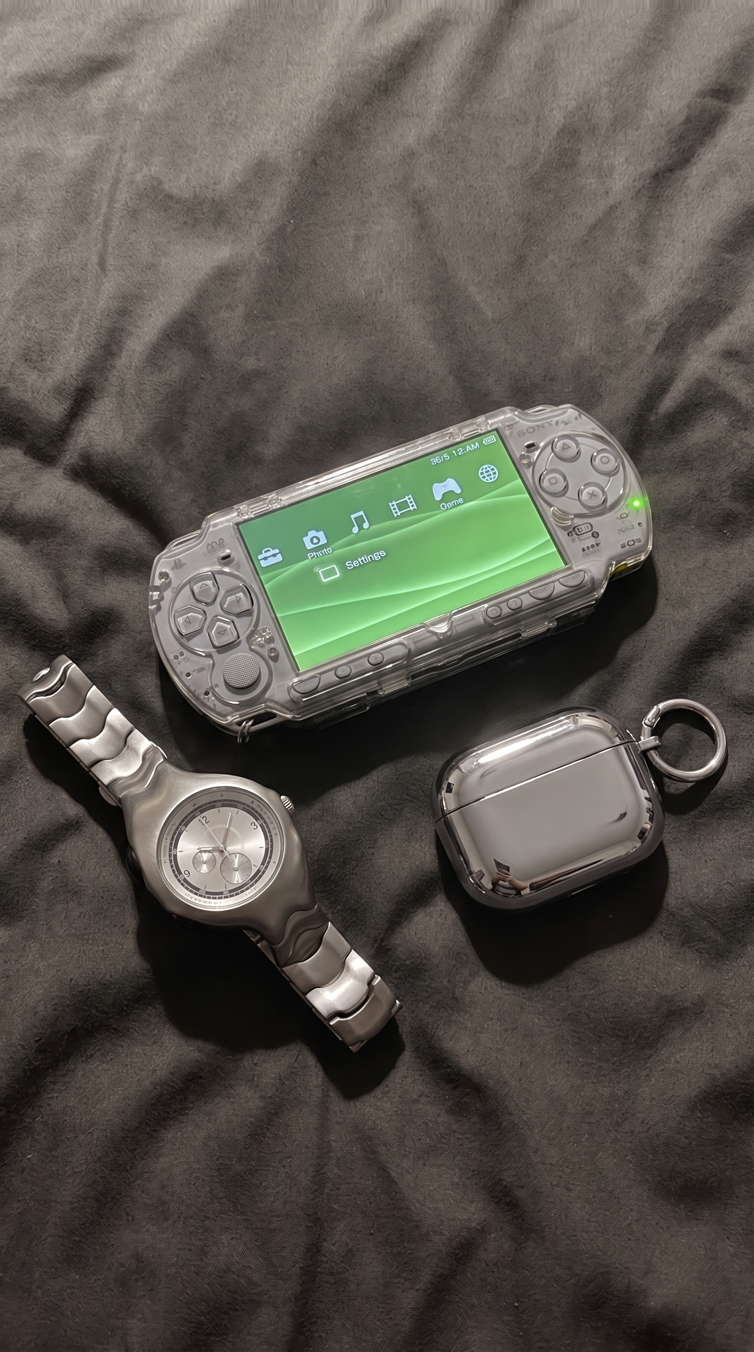 Mercury Chronograph Silver